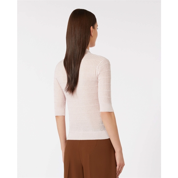 Max Mara Studio MSTGALLO Polo T-Shirt, Pink